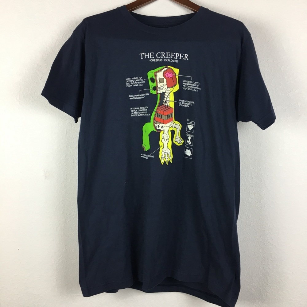 Mindcraft (Mojang) Creeper T-Shirt